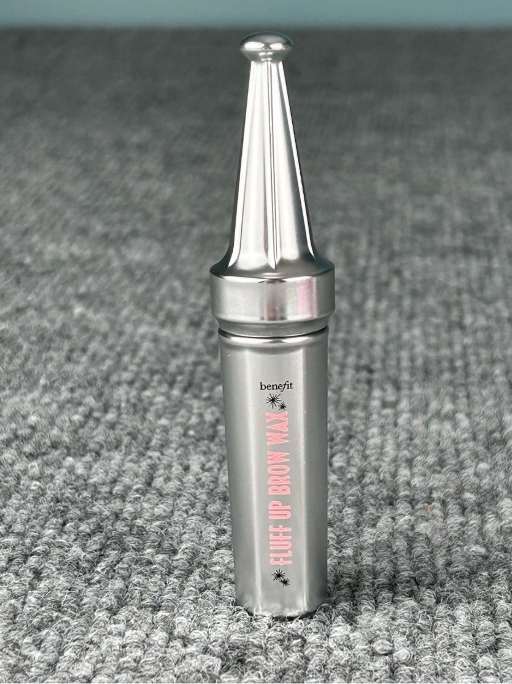Benefit Cosmetics Fluff Up Brow Wax Clear Flexible Brow-Texturizing Travel 3ml